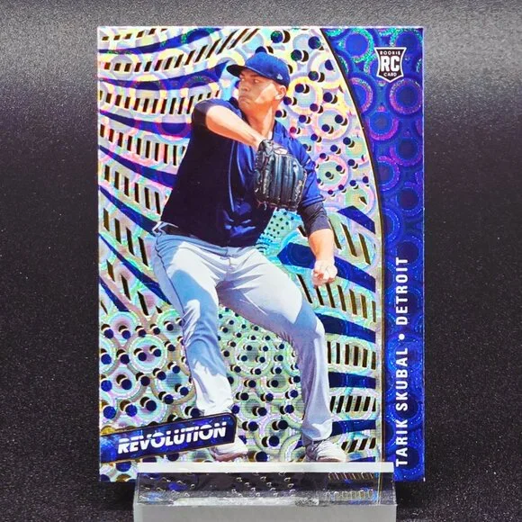 2025 Tarik Skubal Groove Chrome Ray Wave Inserts RC's Detroit Tigers Star - Picture 2 of 7